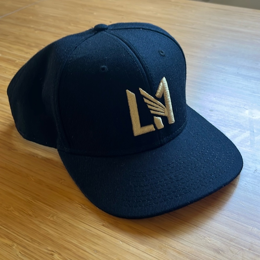 Black LAFC Snapback Hat